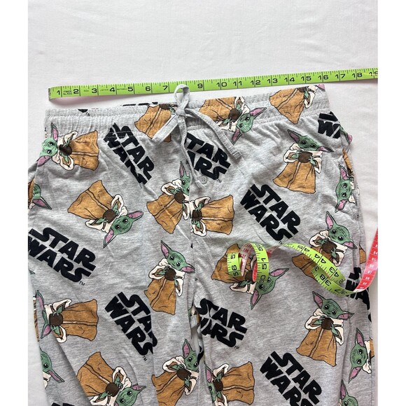 Star Wars Mandaldrian Mens Grey Large Pajama Pants‎ - Picture 4 of 6